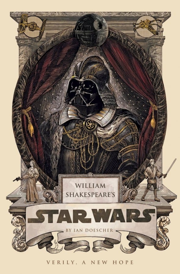 William Shakespeares Star Wars Book Cover William Shakespeares Star Wars Book Cover
