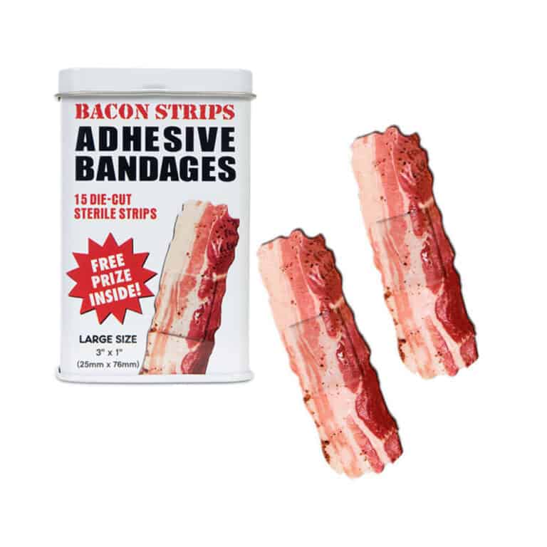 Bacon Strips Adhesive Bandage Cool Gift Ideas