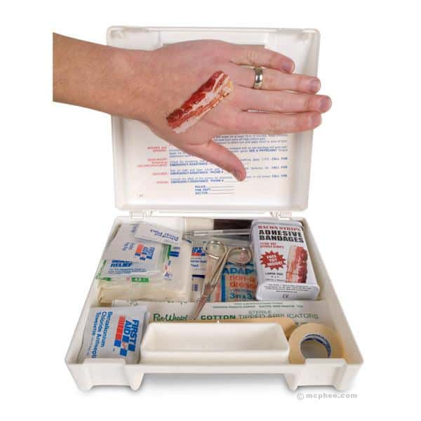 Bacon Strips Adhesive Bandage First Aid Kit