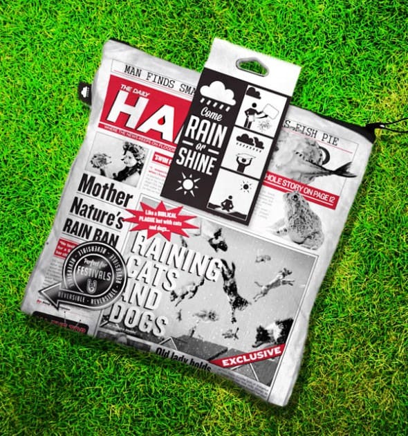 Come-Rain-Or-Shine-Funny-Novely-Gift-Newspaper-Bag Come-Rain-Or-Shine-Funny-Novely-Gift-Newspaper-Bag