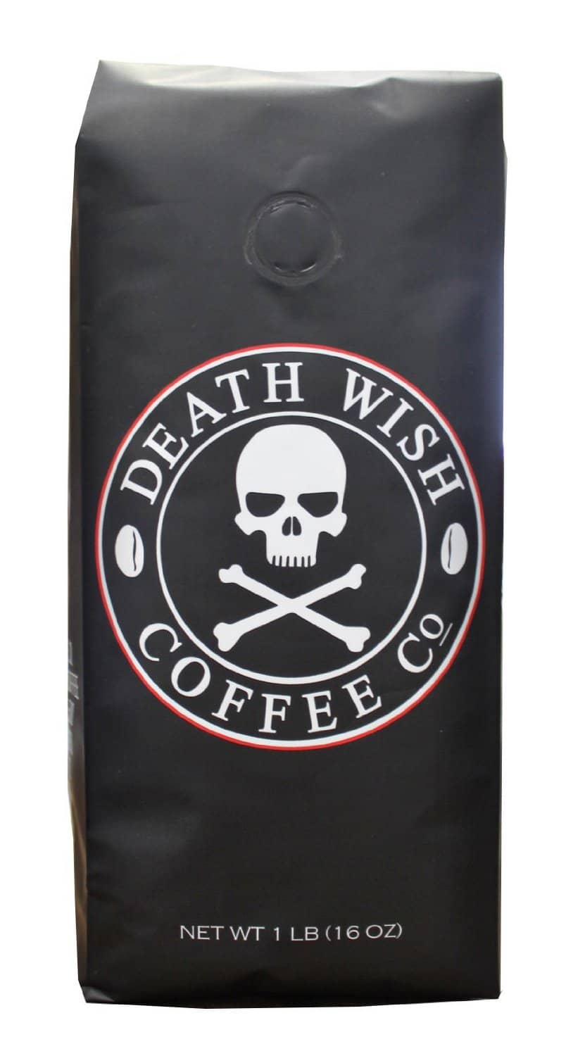 Death Wish Worlds Strongest Coffee Package Front