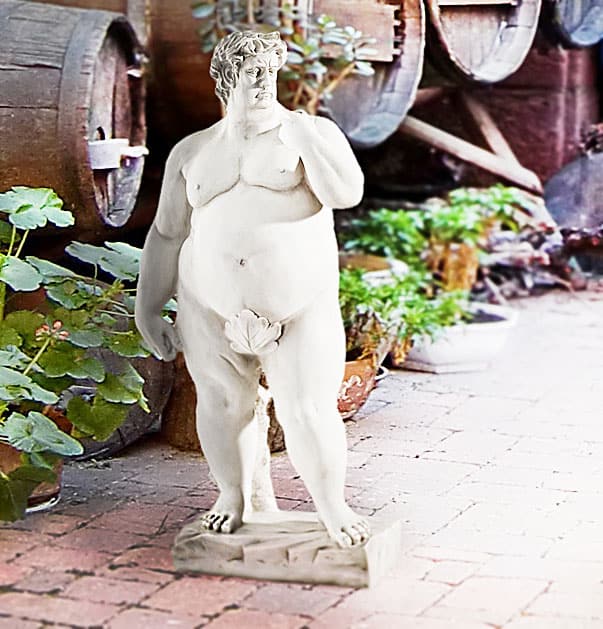 Design-Toscano-Super-Sized-David-Garden-Statue-Humurous-Piece