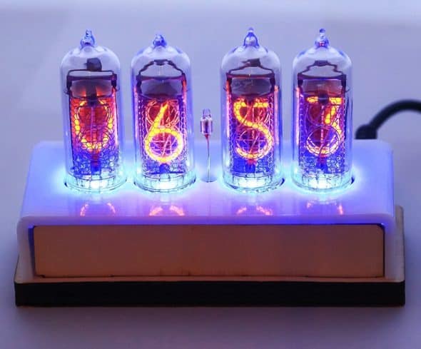Millclock Nixie Tube Clock Steampunk Millclock Nixie Tube Clock Steampunk