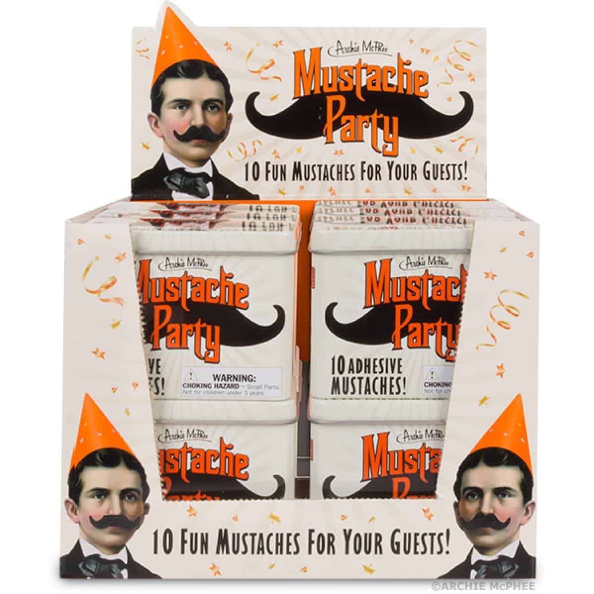 Mustache Party Box