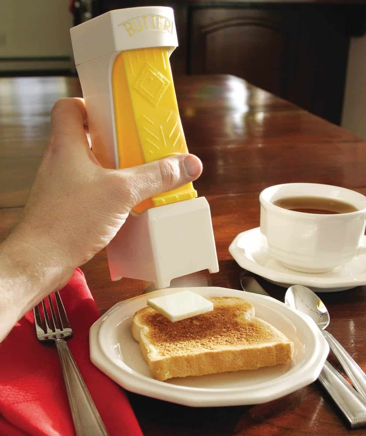 One Click Butter Cutter Toasted Bread