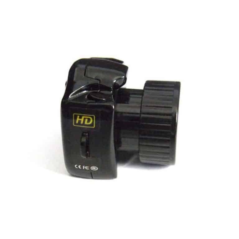 Smallest Mini Camera Camcorder Side View