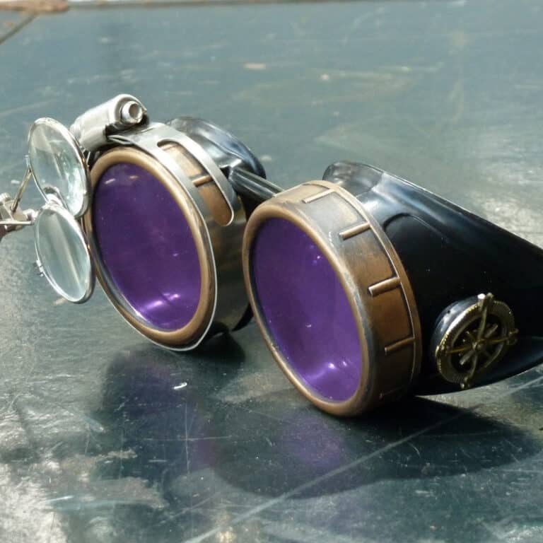 Steampunk Victorian Cosplay Goggles Unique Vintage Halloween Costume Accessory