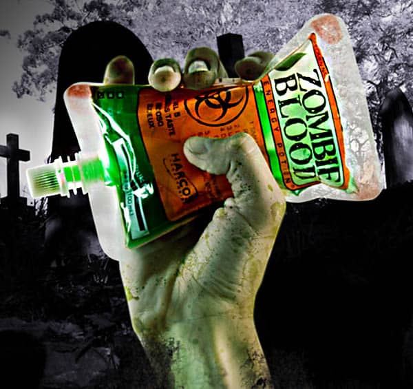 Zombie Blood Energy Potion Pack Weird Buy for Kids Party