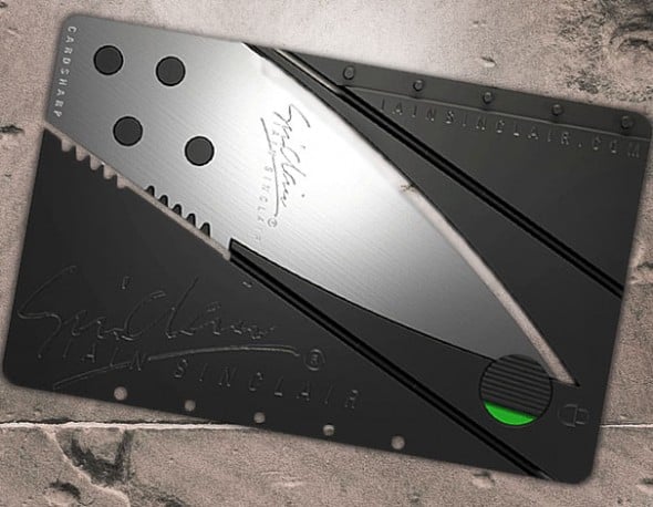 Iain Sinclair Card Sharp Credit Card Knife Buy Self Defense Iain Sinclair Card Sharp Credit Card Knife Buy Self Defense