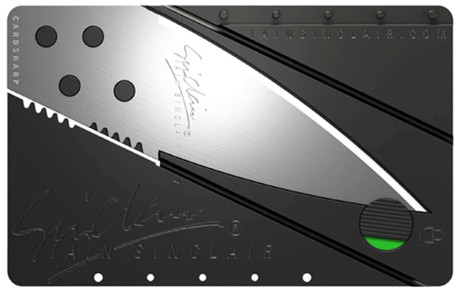 Iain Sinclair Card Sharp Credit Card Knife Cool Gift for Man