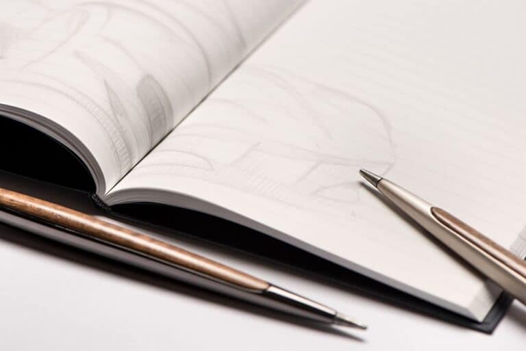 Napkin Forever Pininfarina Cambiano Inkless Metal Pen Graphite Pencil Alternative