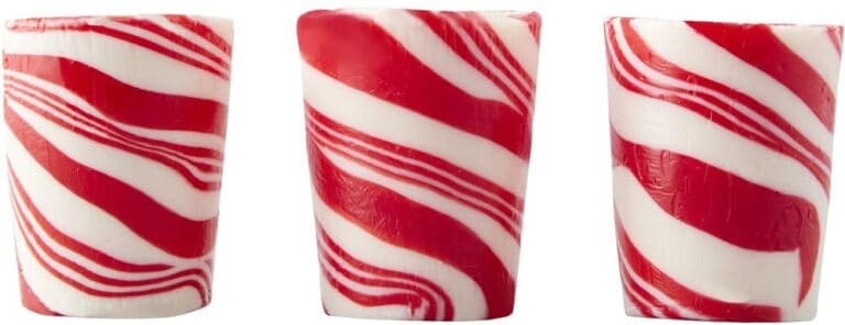 Wilton Peppermint Candy Shot Glasses For Christmas and New Year Party