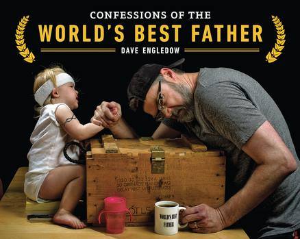 Confessions of the Worlds Best Father Arm Wrestling on a Wooden Chest Funny Book