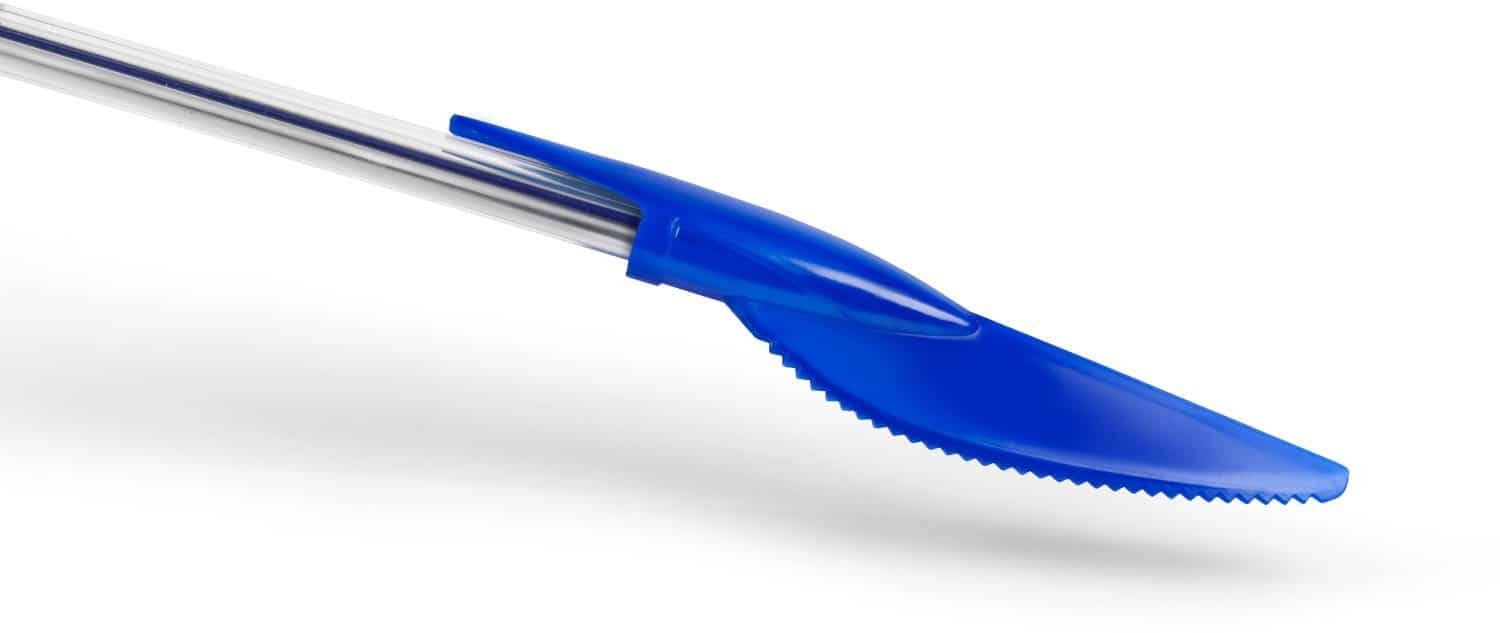 Dine Ink Pen Cap Eating Utensils Blue PLastic Knife