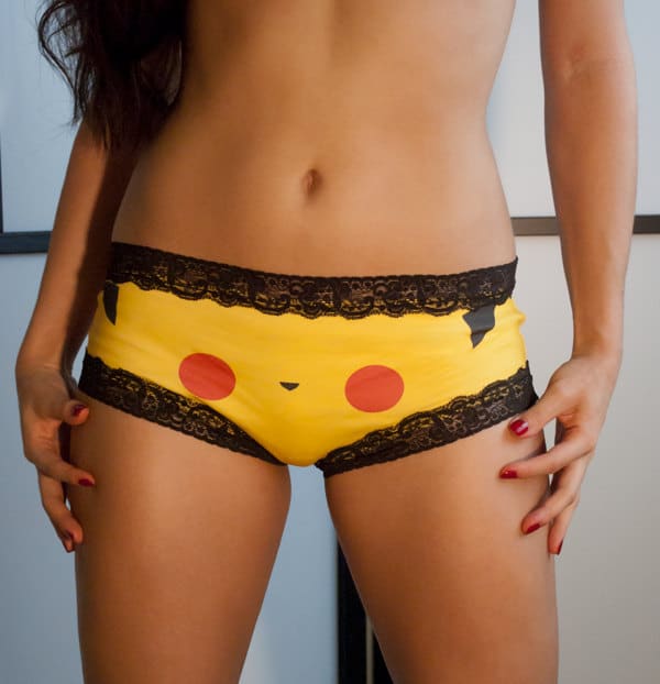 Pokepanties Boyshorts Pikachu Sexy Underwear