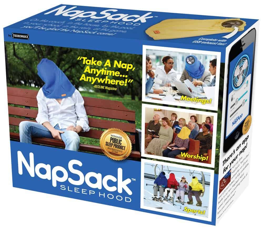 Prank Pack Nap Sack Sleep Hood Gift Box April Fools