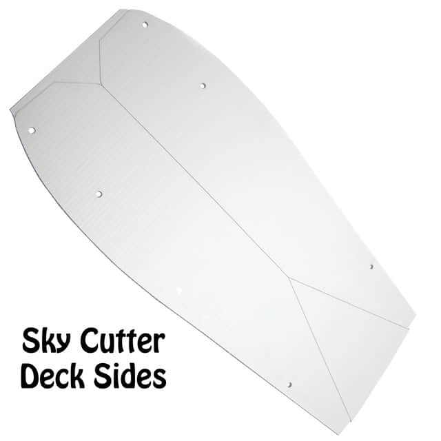 Sky Cutter The Flying Green Lawn Mower Deck Sides