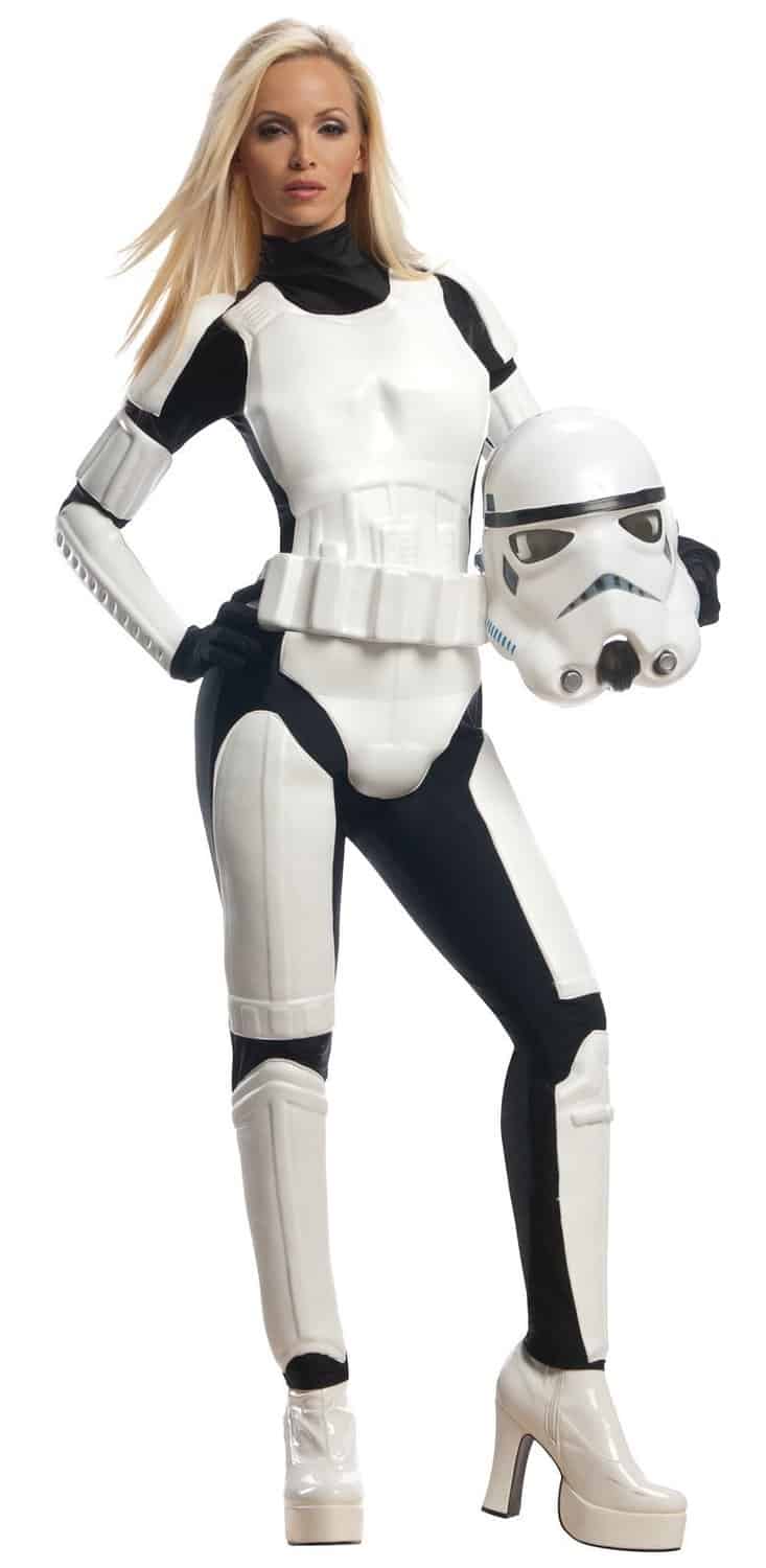 Star Wars Female Stormtrooper Costume Sexy American Cosplay Halloween