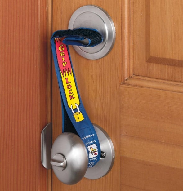 Super Grip Lock Deadbolt Security Strap Wooden Door Super Grip Lock Deadbolt Security Strap Wooden Door