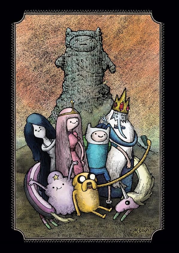 The Adventure Time Encyclopaedia (Encyclopedia) Character Artwork