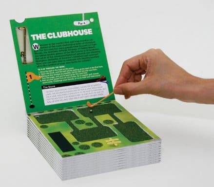 The Miniature Book of Miniature Golf The Clubhouse Fathers Day Gift