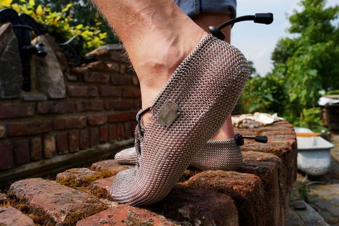 Chainmail Barefoot Shoes Cool Outdoor footwear