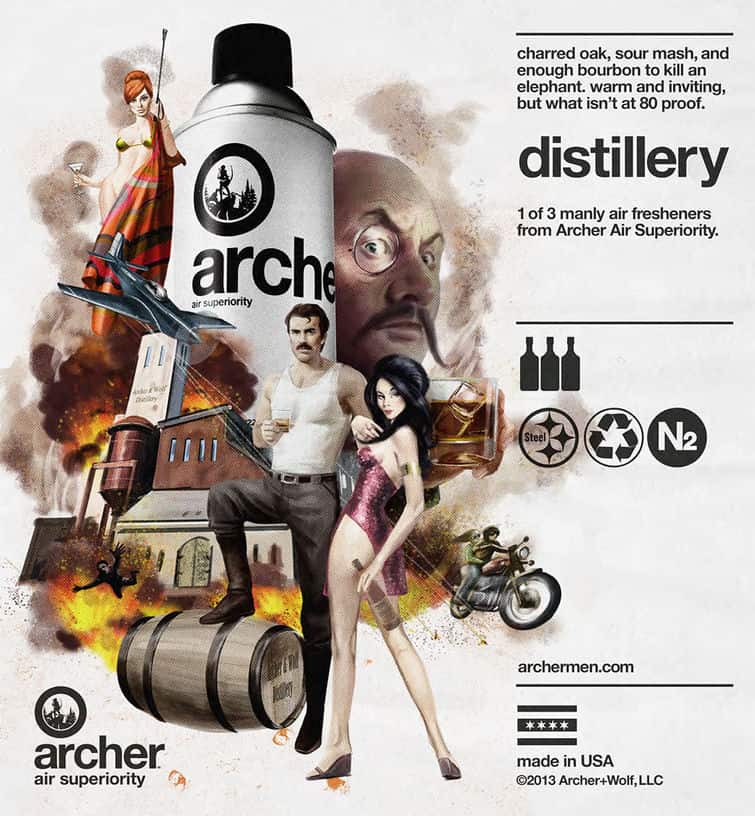 Archer air. Ads Distilleries склад.