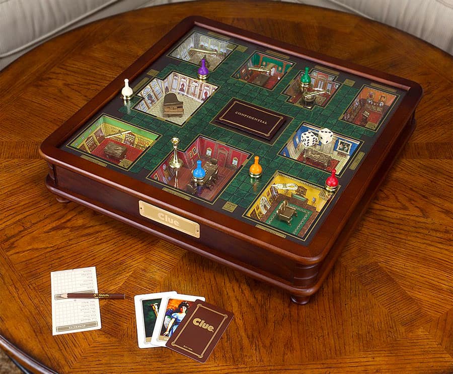 Clue Luxury Edition Cool Board Game to Buy