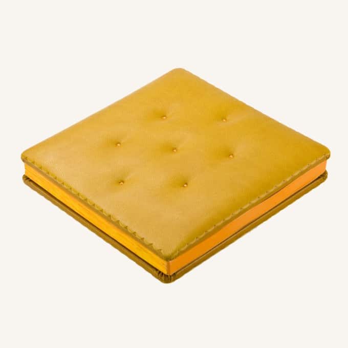 Daycraft Cheese Cracker Notebook Cute School Accessory