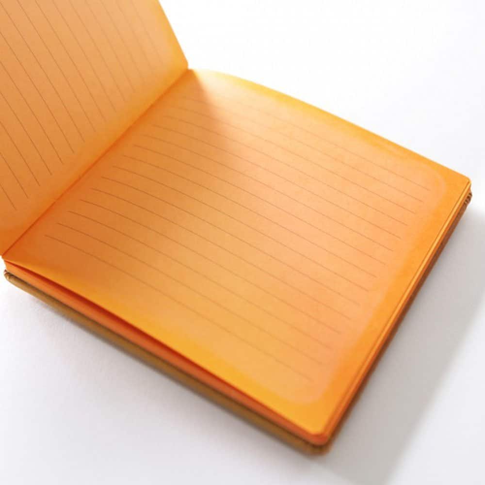 Daycraft Cheese Cracker Notebook Orange Pages