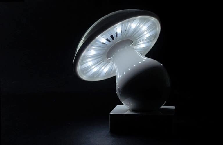 Entalent Touch Controlled Mushroom LED Lamp & Bluetooth Speaker Cute Design