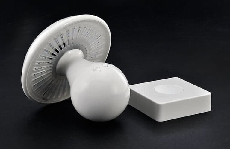 Entalent Touch Controlled Mushroom LED Lamp & Bluetooth Speaker Shiitake Form