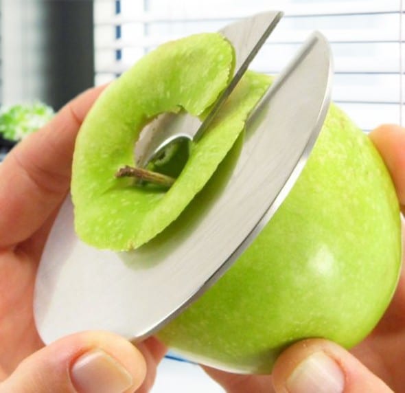 thin apple shape