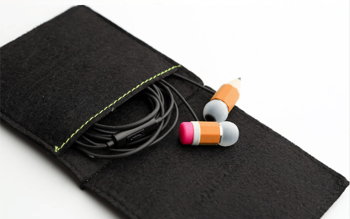 Magic Pencil Earphones Bag Accessory