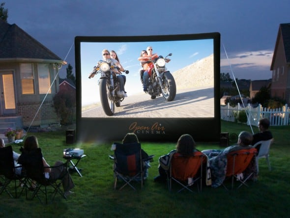 Open Air Cinema CineBox Backyard Movie Family Bonding Time Large Outdoor TV Open Air Cinema CineBox Backyard Movie Family Bonding Time Large Outdoor TV