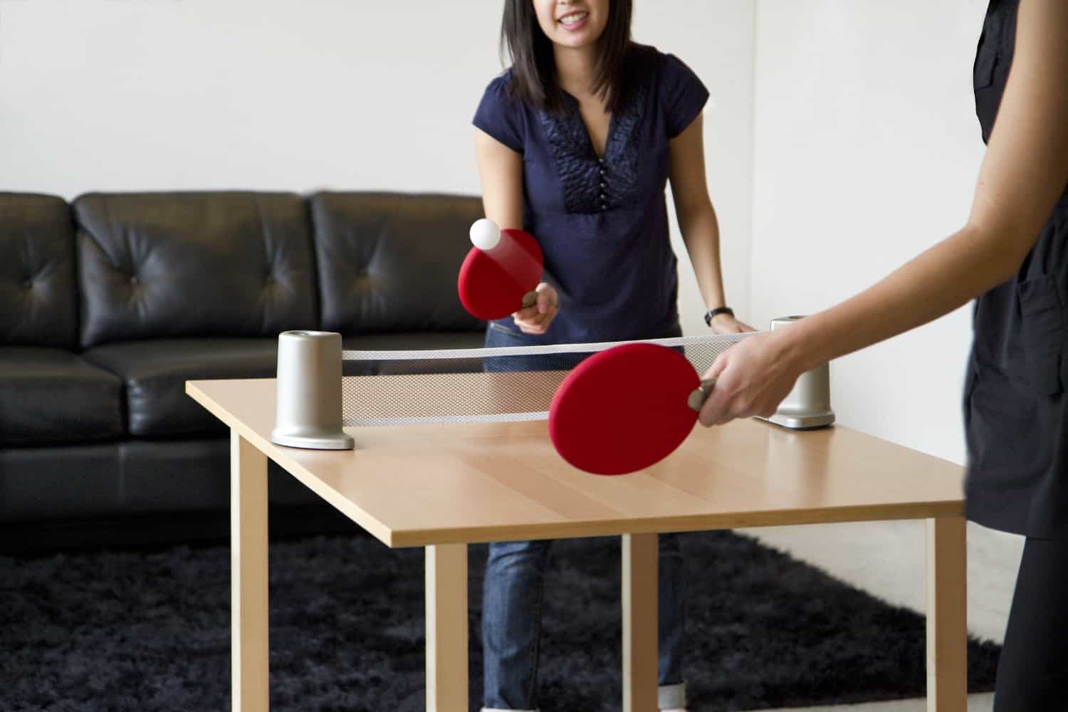Pongo Portable Table Tennis Set Fun Dorm Room Games