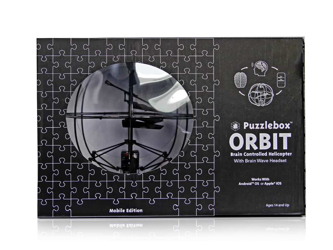 Puzlebox Orbit Mobile Edition Black Box Front by Puzzlebox
