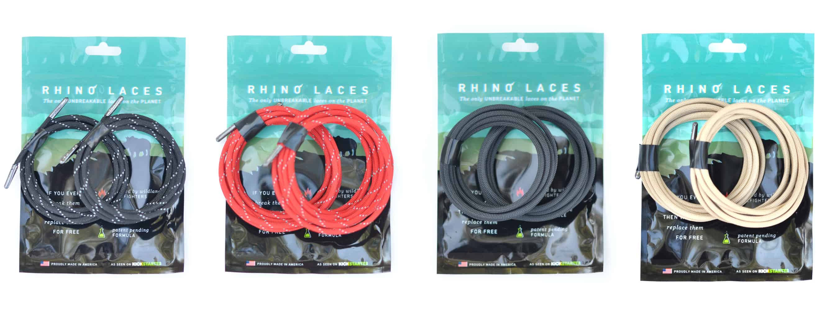 Rhino Laces Unbreakable Shoelace Rhino Laces Unbreakable Shoela Color Variety Fire Proof Cut Proof