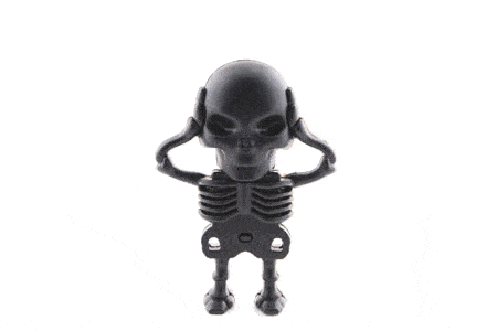 Skeleton Flash Drive Novelty Item