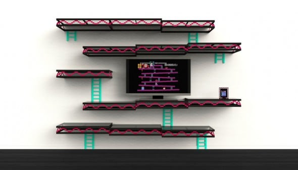 Donkey Kong Wall Geek Interior Design Donkey Kong Wall Geek Interior Design