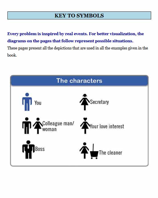 How to Poo at Work Character Symbols Page