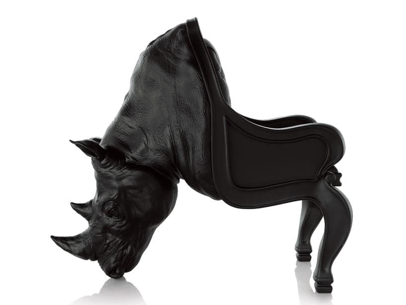 Rhino Animal Chair Functional Modern Artwork
