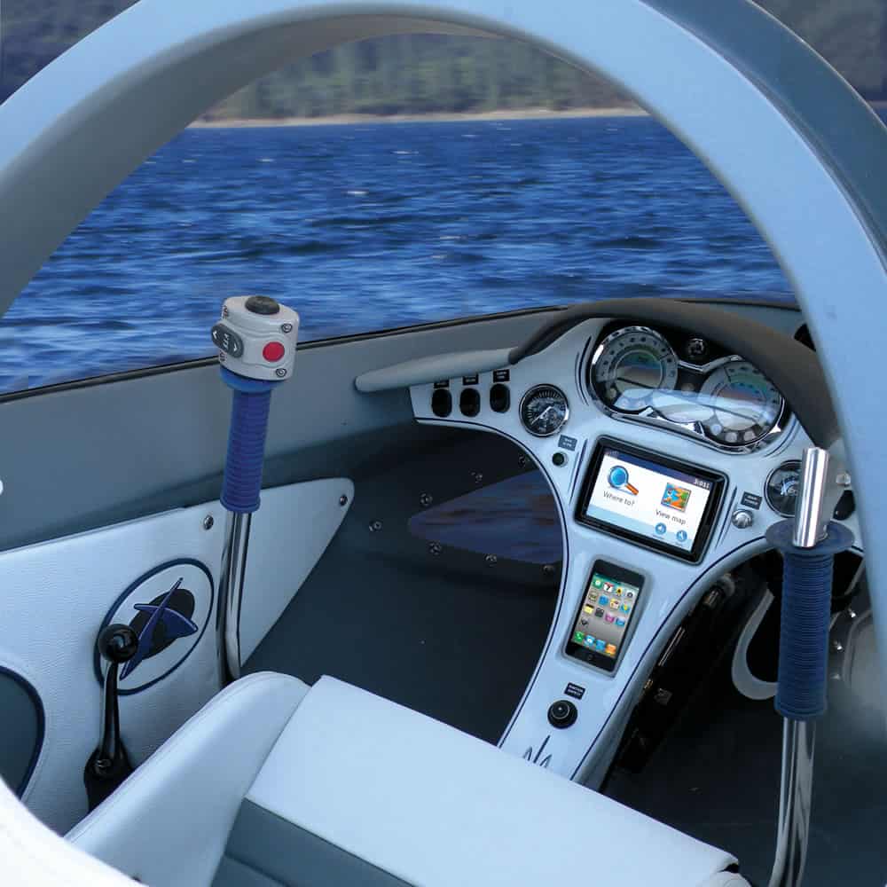 Seabreacher Killer Whale Watercraft Cockpit Gauge and Controls