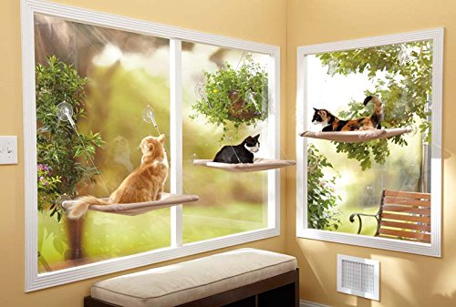 Sunny Seat Window Mounted Cat Bed Gift for Pet Lovers