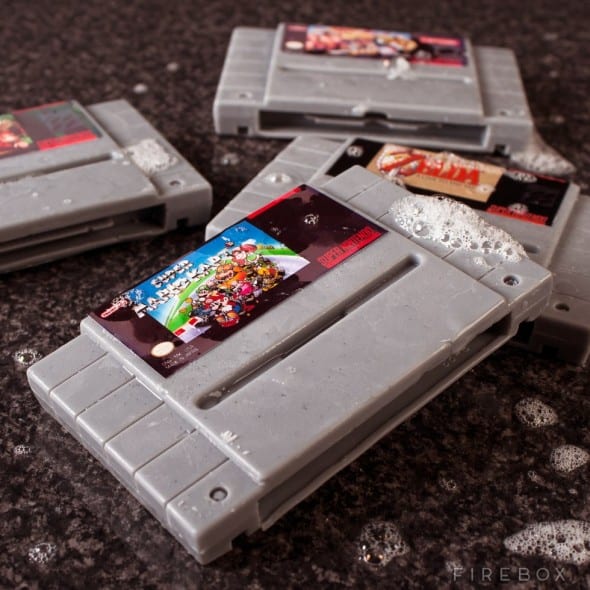 Super Nintendo Gamer Soap Cartridges Novelty Gift for Gamer and Geek Friends Super Nintendo Gamer Soap Cartridges Novelty Gift for Gamer and Geek Friends