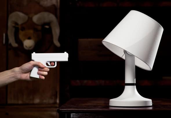 Bang! Gun Lamp by Bitplay Cool Novelty with Playful Design Bang! Gun Lamp by Bitplay Cool Novelty with Playful Design