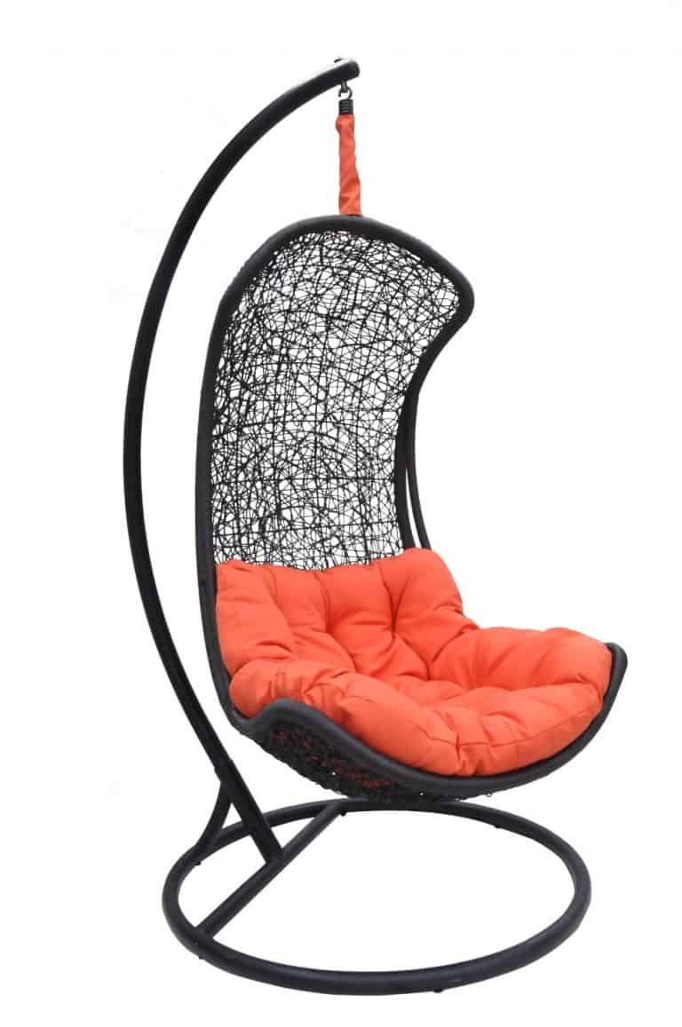 Clove Balance Curve Porch Swing Chair Modern Tropical Design