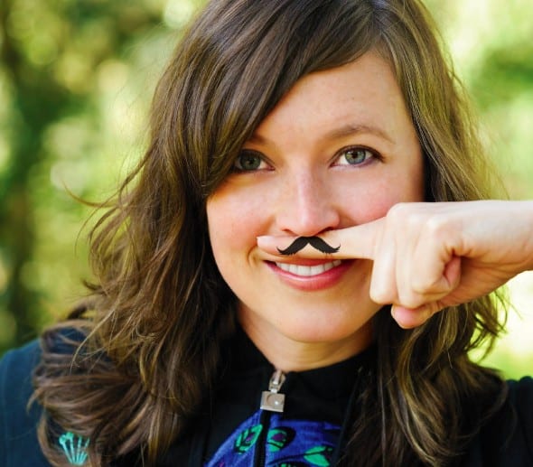 Gama-Go Fingerstache Temporary Tattoos Lady with an Elegant Mustache Gama-Go Fingerstache Temporary Tattoos Lady with an Elegant Mustache