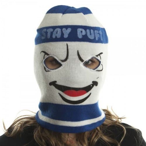 Ghostbusters Stay Puft Marshmallow Man Ski Mask Cool Winter Gear