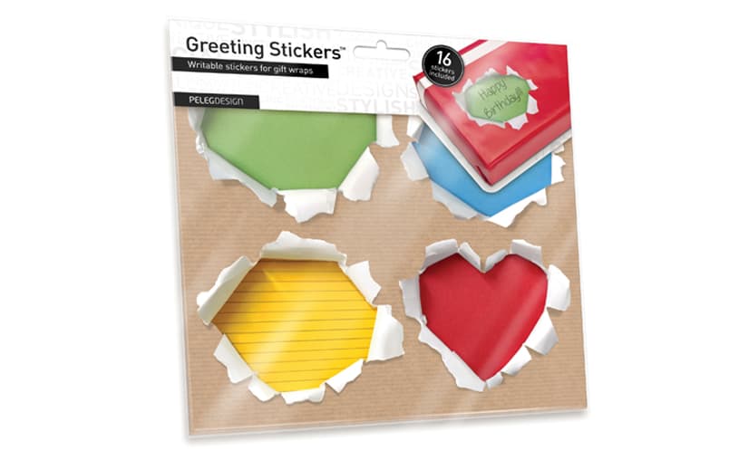 Greeting Stickers Writable Stickers Gift Label